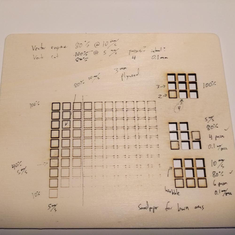 Laser Engraver Testing